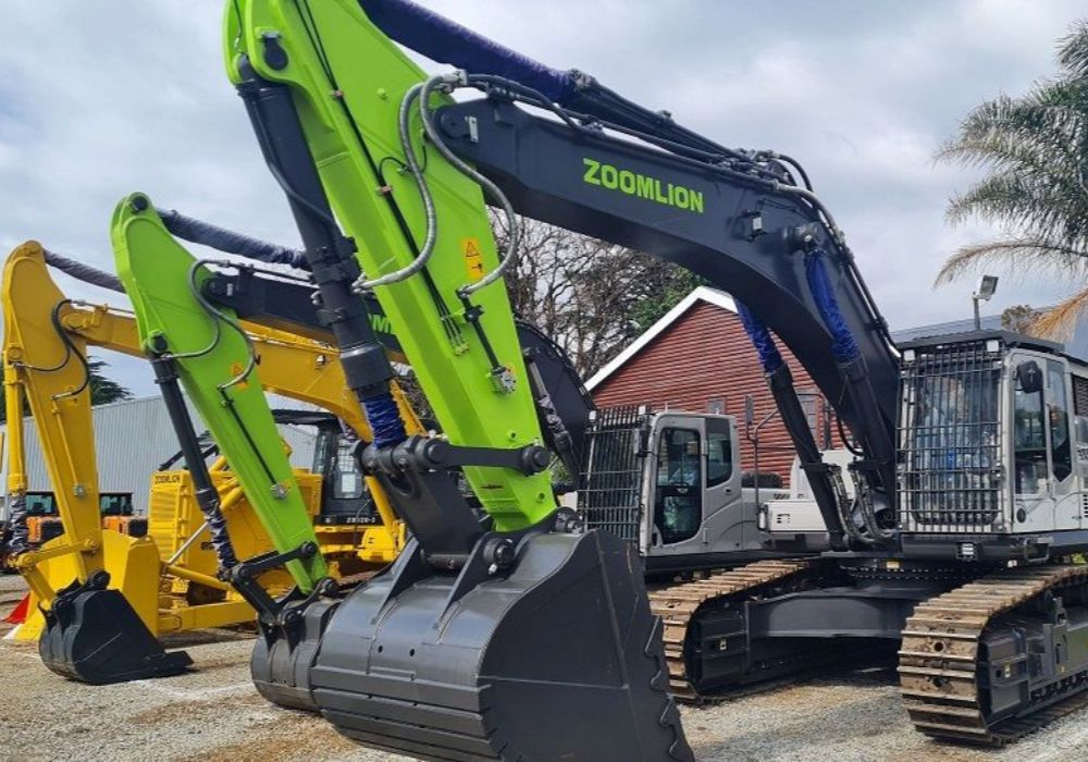 مشخصات بیل مکانیکی زوملاین